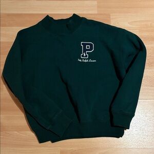 Polo by Ralph Lauren Forest Green P Logo Crewneck Sweatshirt